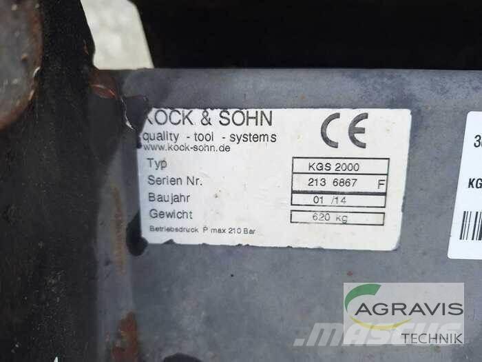 Kock KGS 2000 XL Ostala dodatna oprema za traktore
