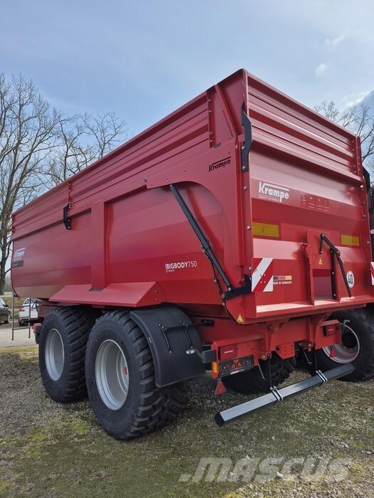 Krampe BIG BODY 750 Kiper prikolice
