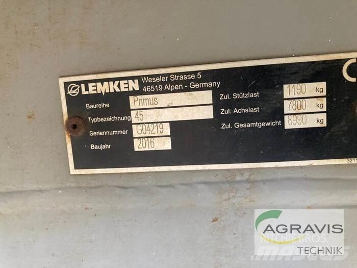 Lemken PRIMUS 45/27 Vučene prskalice
