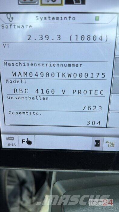 Massey Ferguson 4160 V Prese/balirke za rolo bale