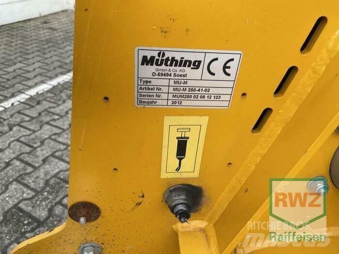 Müthing MU-M 250 Ostale mašine i priključci za obradu tla
