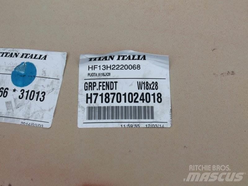 Fendt 18x28 Gume, točkovi i felne