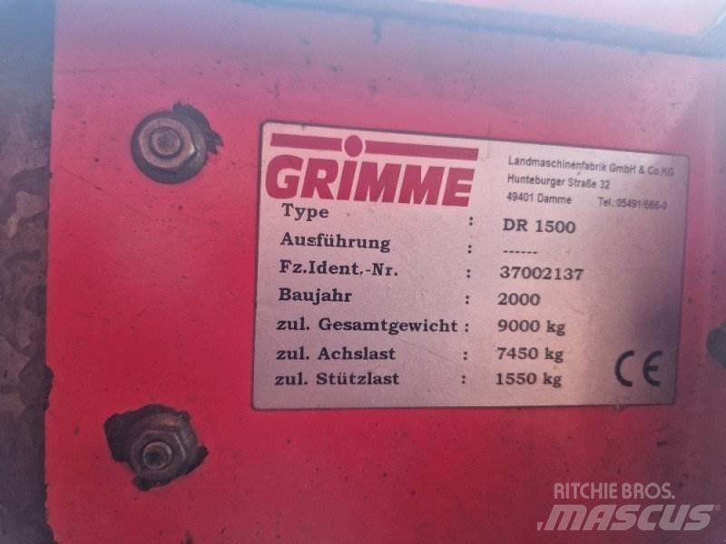 Grimme DR 1500 Kombajni i kopači za krompir