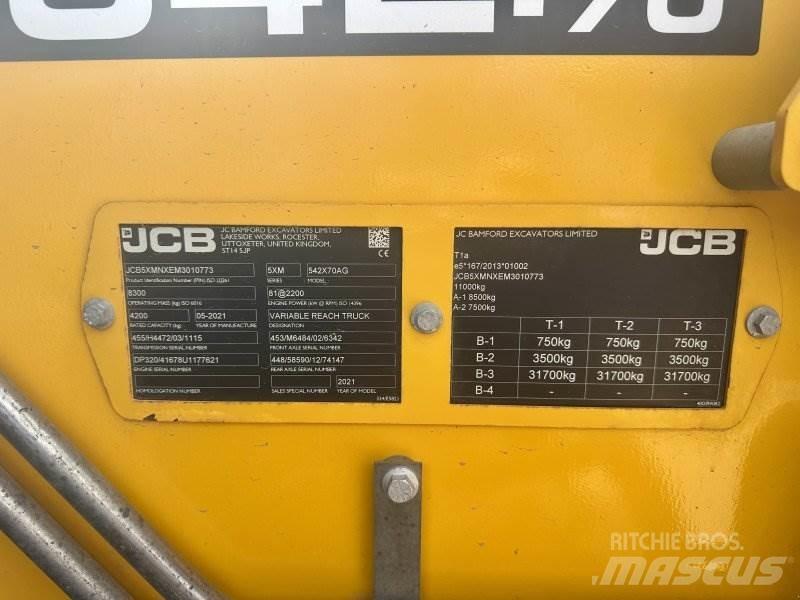 JCB 542-70 Teleskopski viljuškari