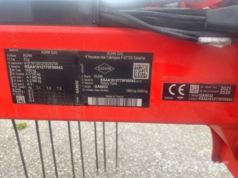 Kuhn GA 9032 Sakupljači