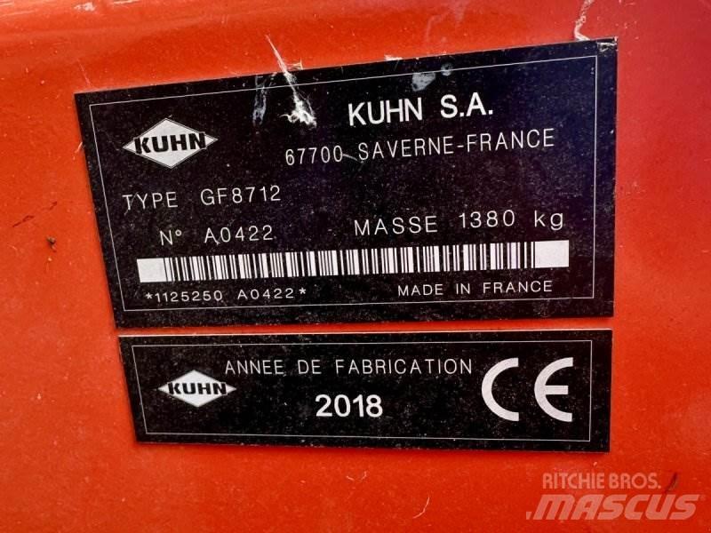 Kuhn GF 8712 Okretači i sakupljači sena