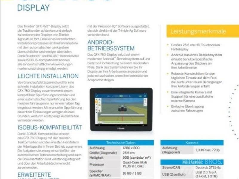 Trimble GFX 750 Ostale poljoprivredne mašine