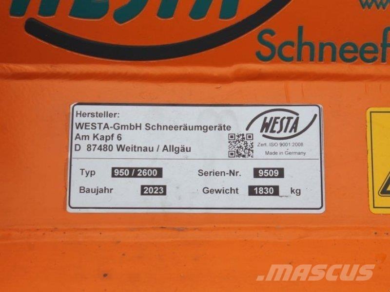  Westa 950/2600 Snežne freze