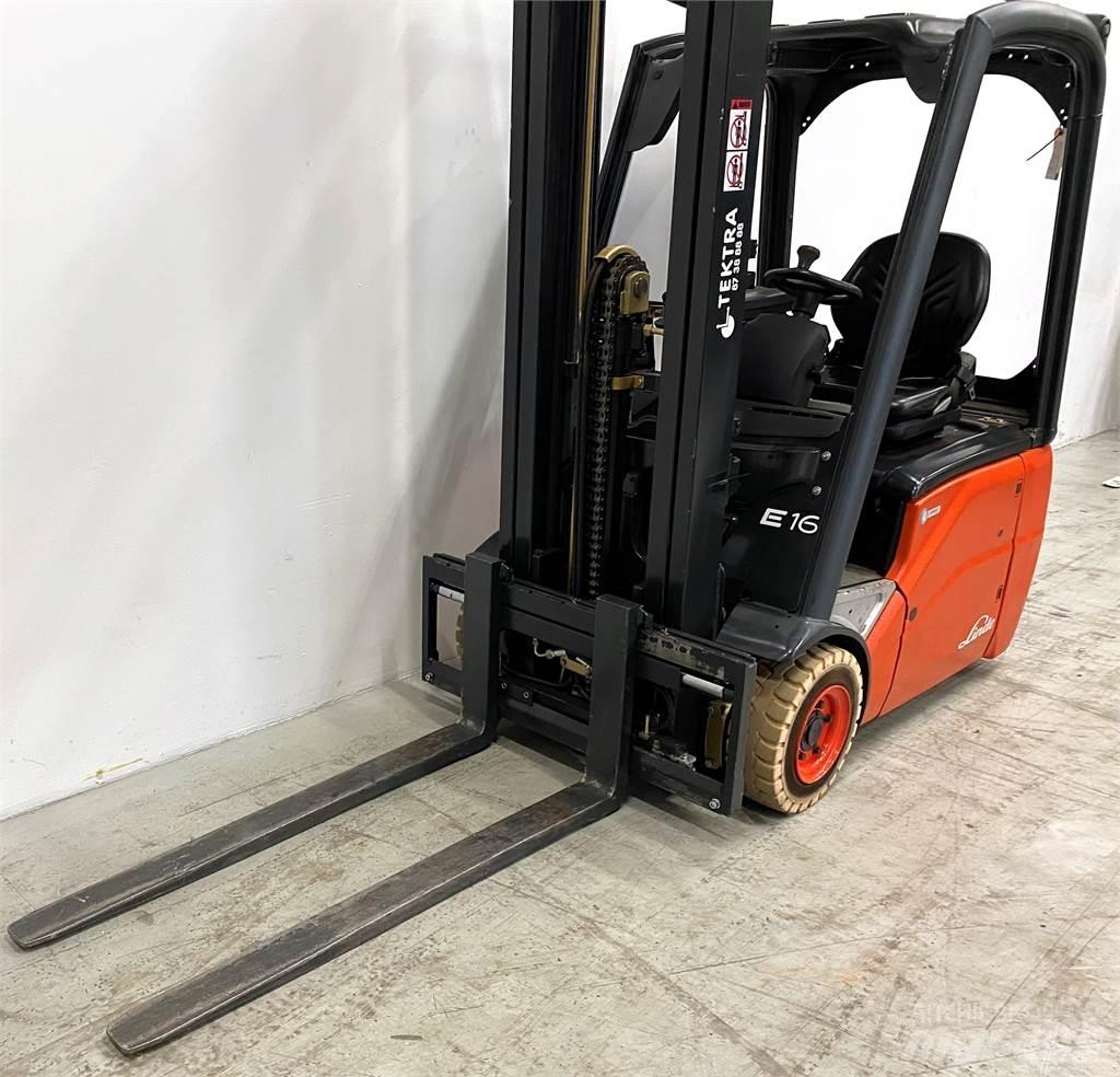 Linde E 16 C-01 Električni viljuškari