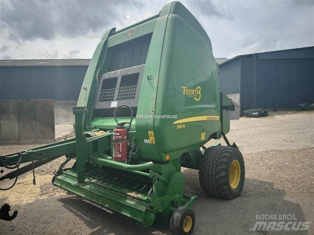 John Deere 864 Prese/balirke za rolo bale