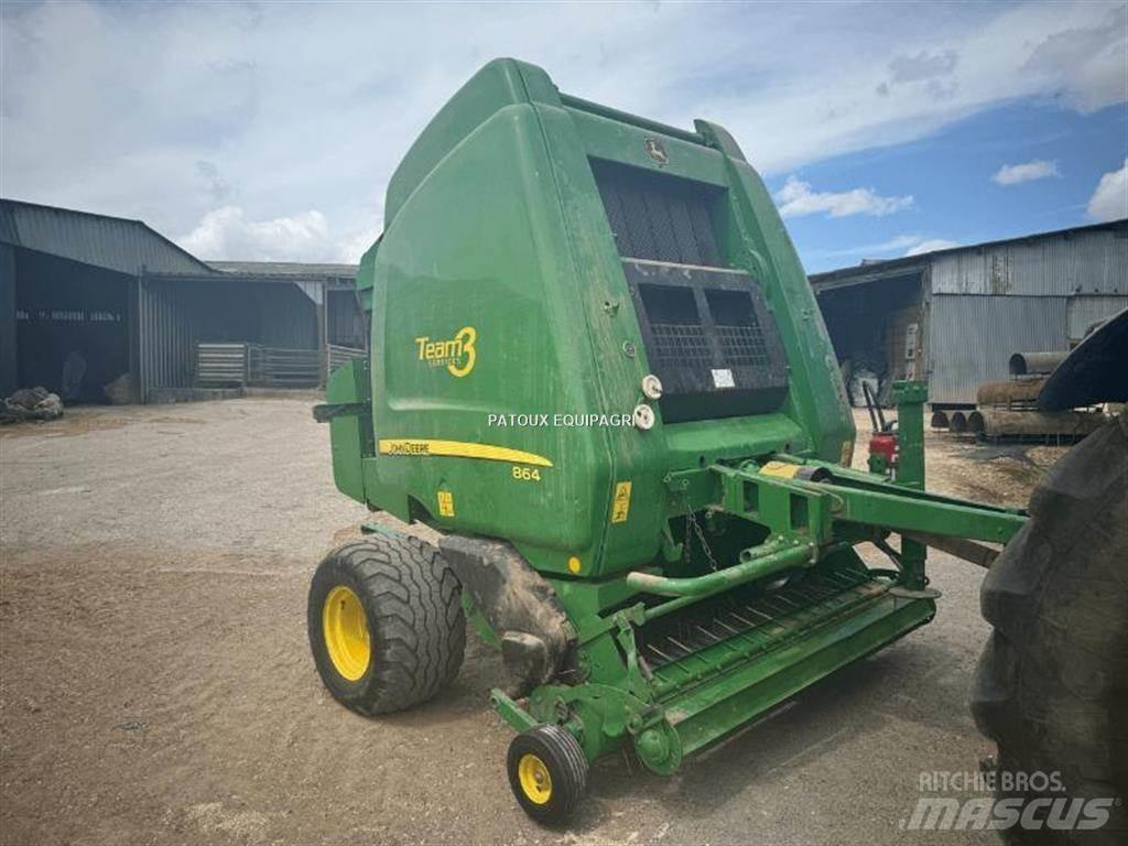 John Deere 864 Prese/balirke za rolo bale