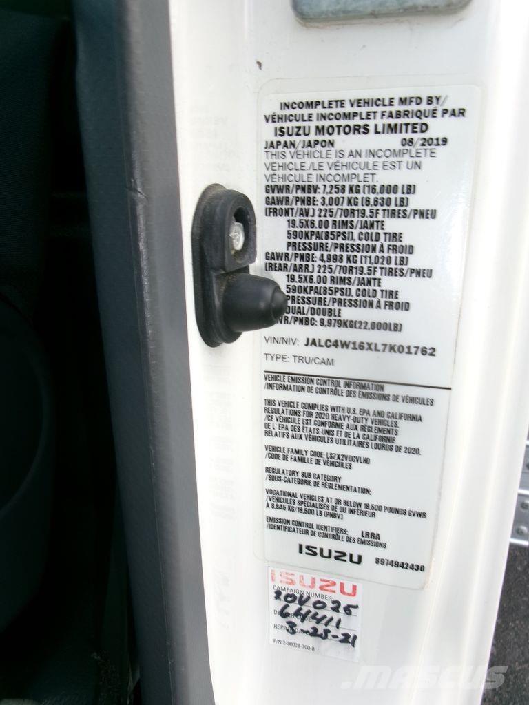 Isuzu NPRHD Sanduk kamioni