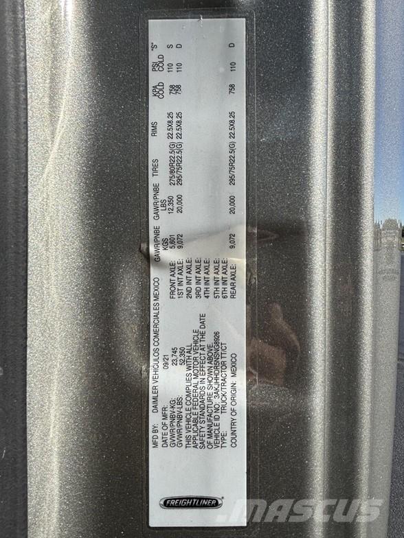 Freightliner CASCADIA 126 Tegljači