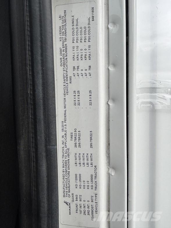 Mack ANTHEM 64T Tegljači