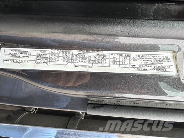 Peterbilt 567 Tegljači