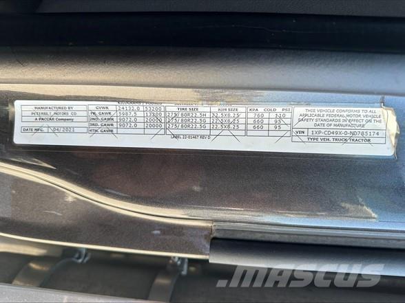 Peterbilt 567 Tegljači