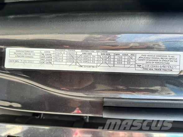 Peterbilt 567 Tegljači