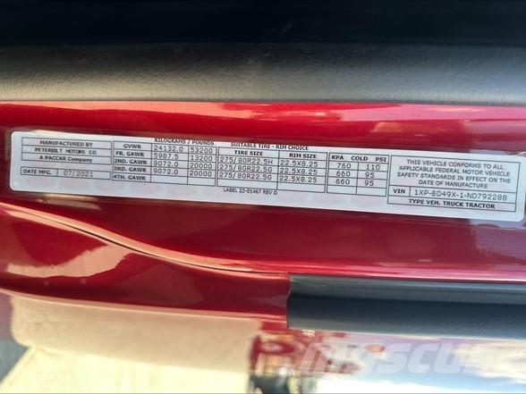 Peterbilt 579 Tegljači