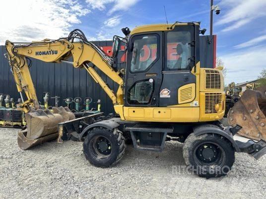 Komatsu PW98MR-10 Bageri točkaši