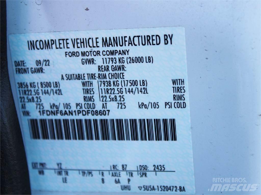 Ford F650 Sanduk kamioni