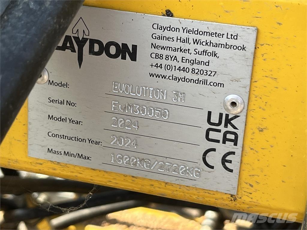 Claydon 3M EVO Ostale poljoprivredne mašine