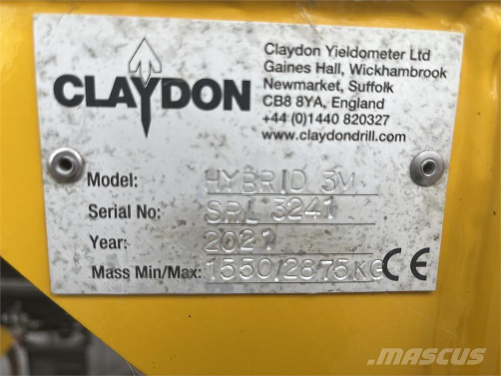 Claydon 3M HYBRID Ostale poljoprivredne mašine