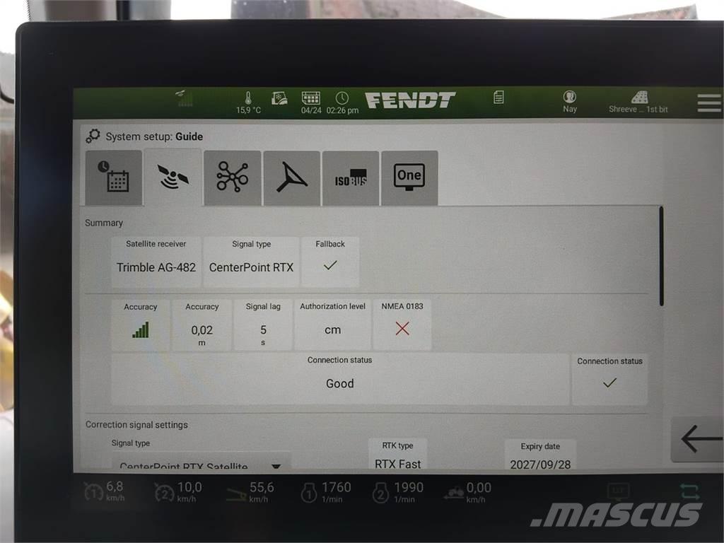 Fendt 724 Traktori