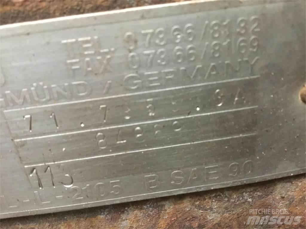 Faun RTF 45 axle 2 Osovine