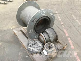 Krupp KMK 4070 winch Delovi i oprema za kran