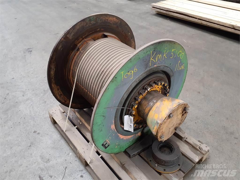 Krupp KMK 5100 winch Delovi i oprema za kran