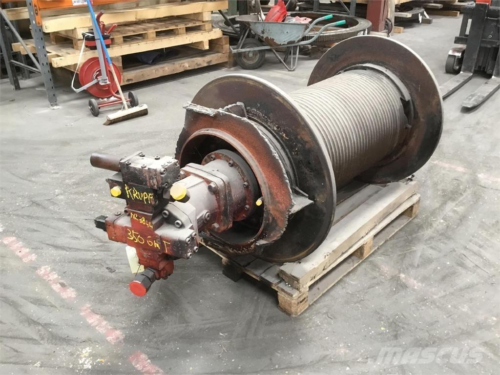 Krupp KMK 8350 winch Delovi i oprema za kran