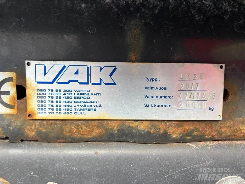 Volvo FH 16 650 Rol kiper kamioni sa kukom za podizanje tereta