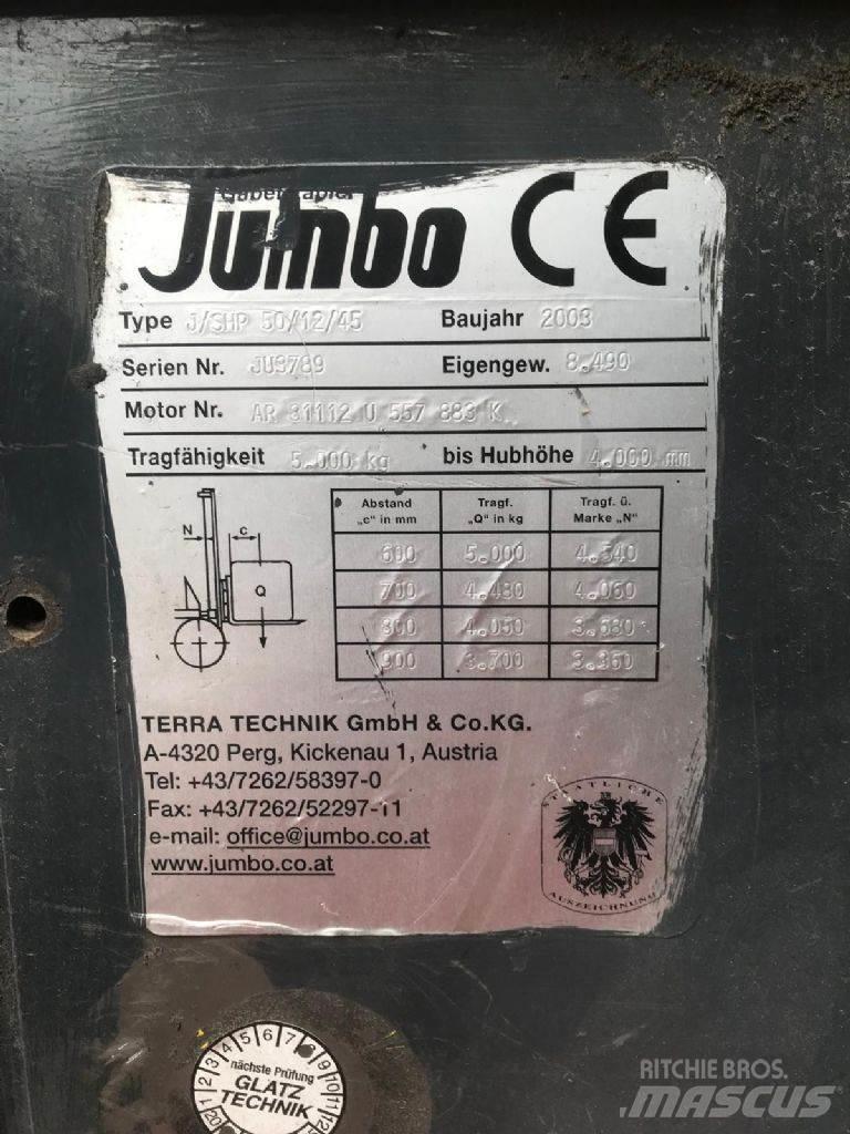 Jumbo J/SHP 50/12/45 Bočni viljuškari