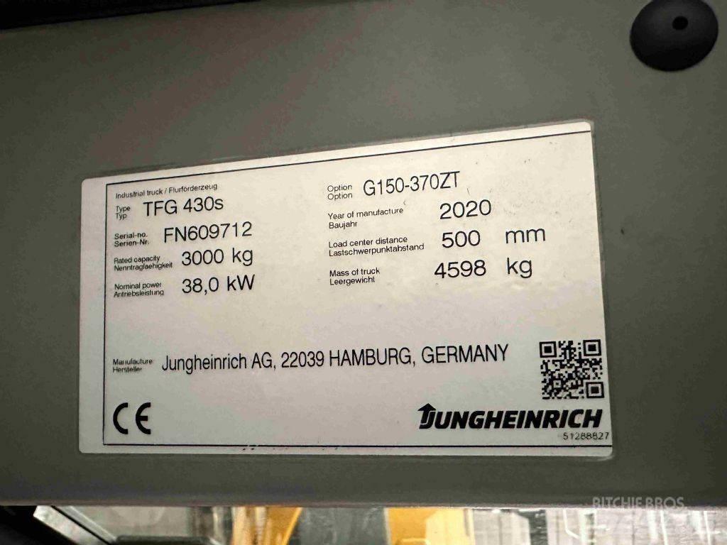 Jungheinrich TFG 430s Plinski viljuškari
