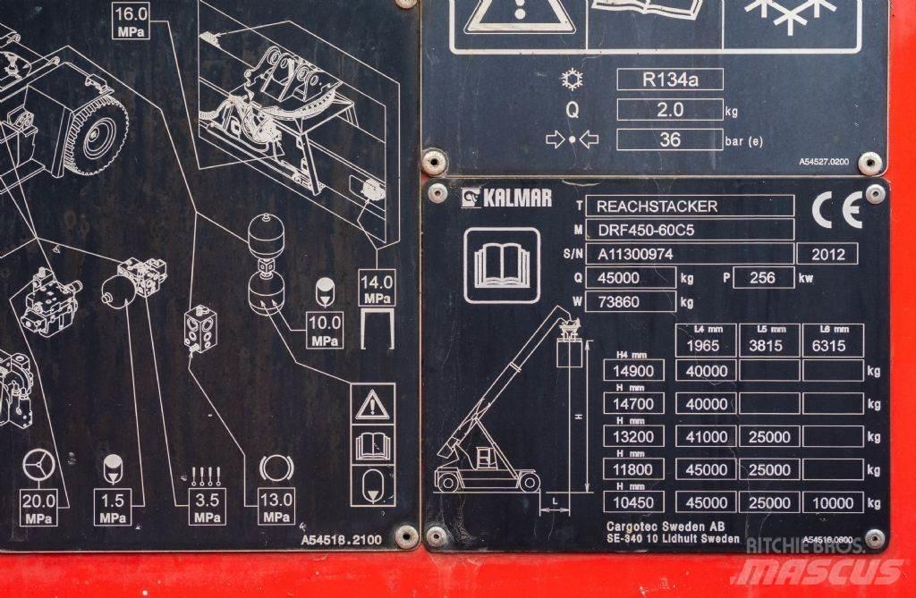 Kalmar DRF450-60C5 Dohvatni viljuškari