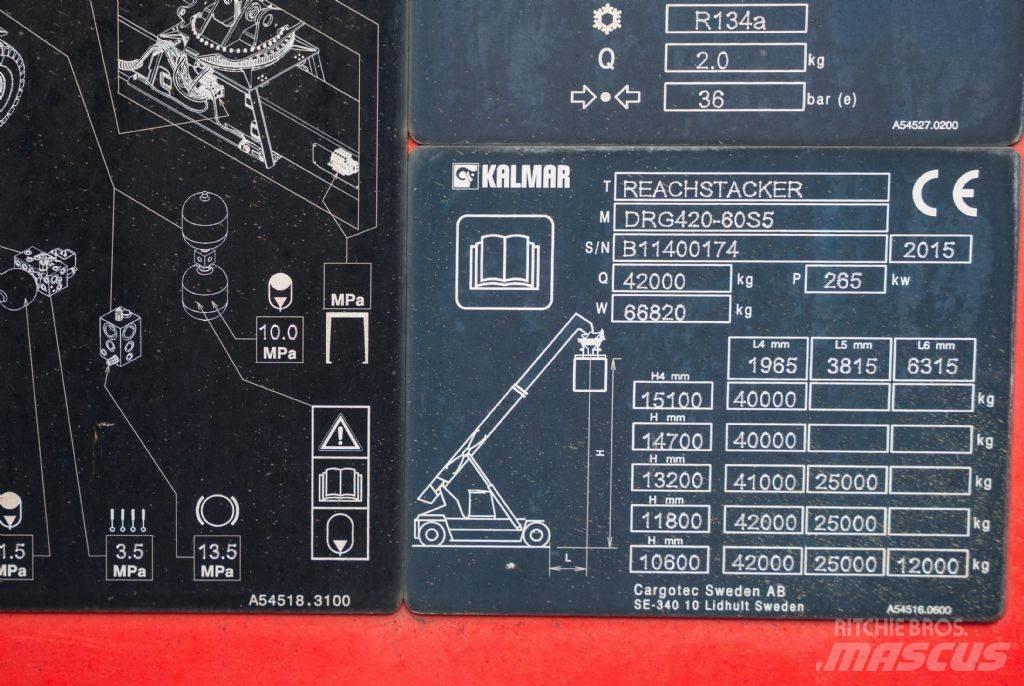 Kalmar DRG420-60S5 Dohvatni viljuškari