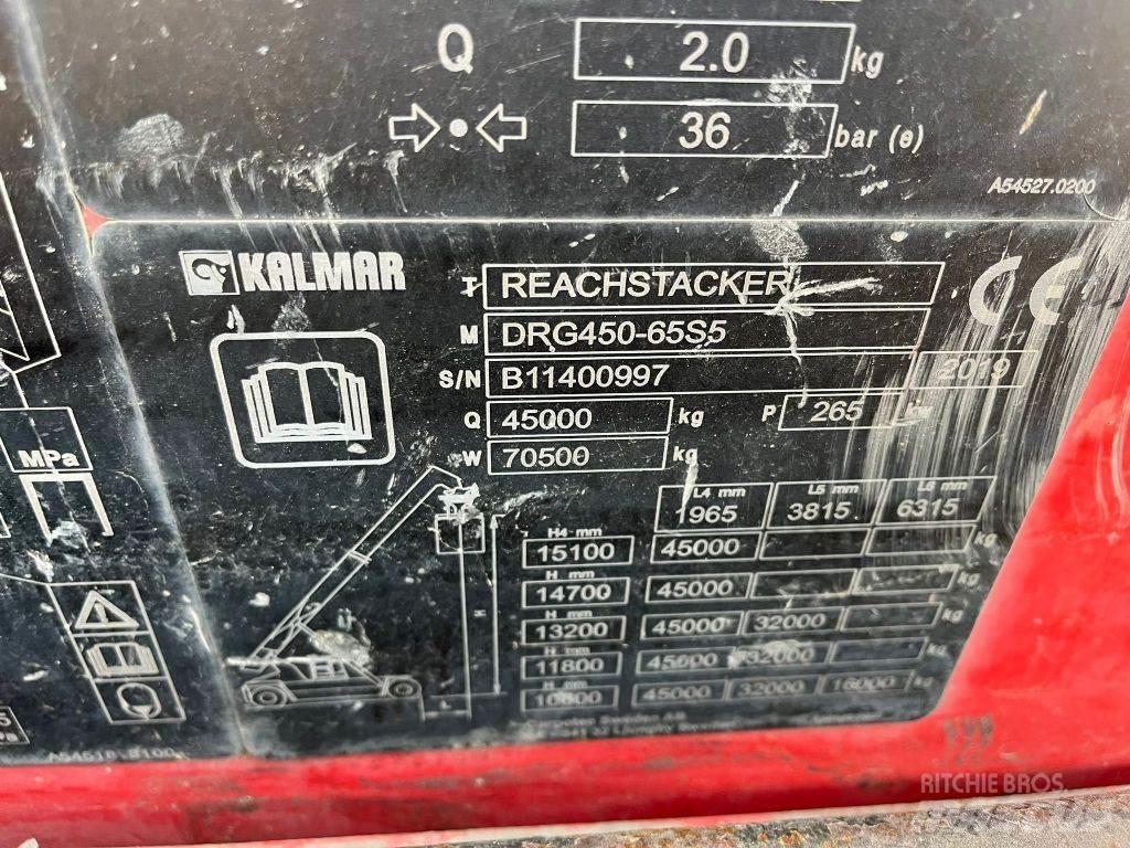 Kalmar DRG450-65S5 Dohvatni viljuškari