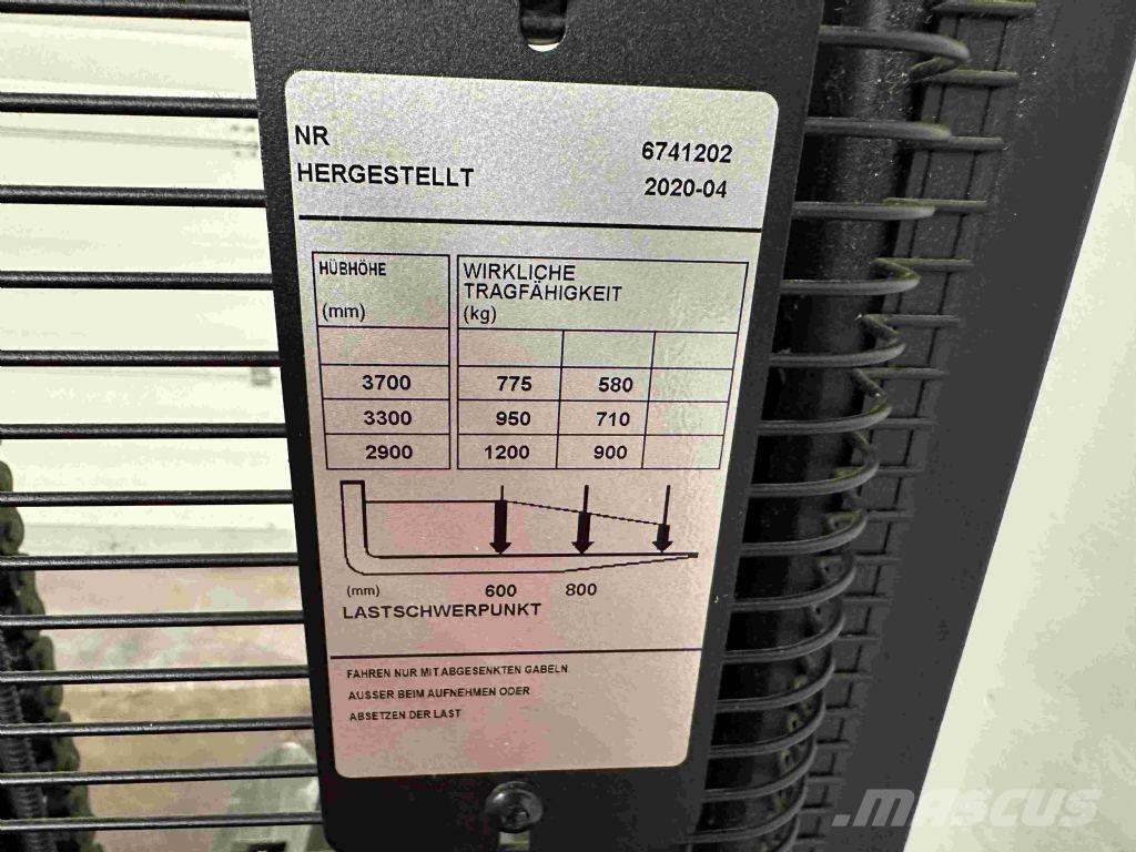 Toyota SWE 120 Ručni električni viljuškar
