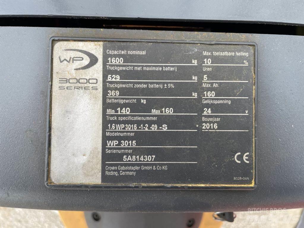 Crown WP3015 Ručni električni viljuškar