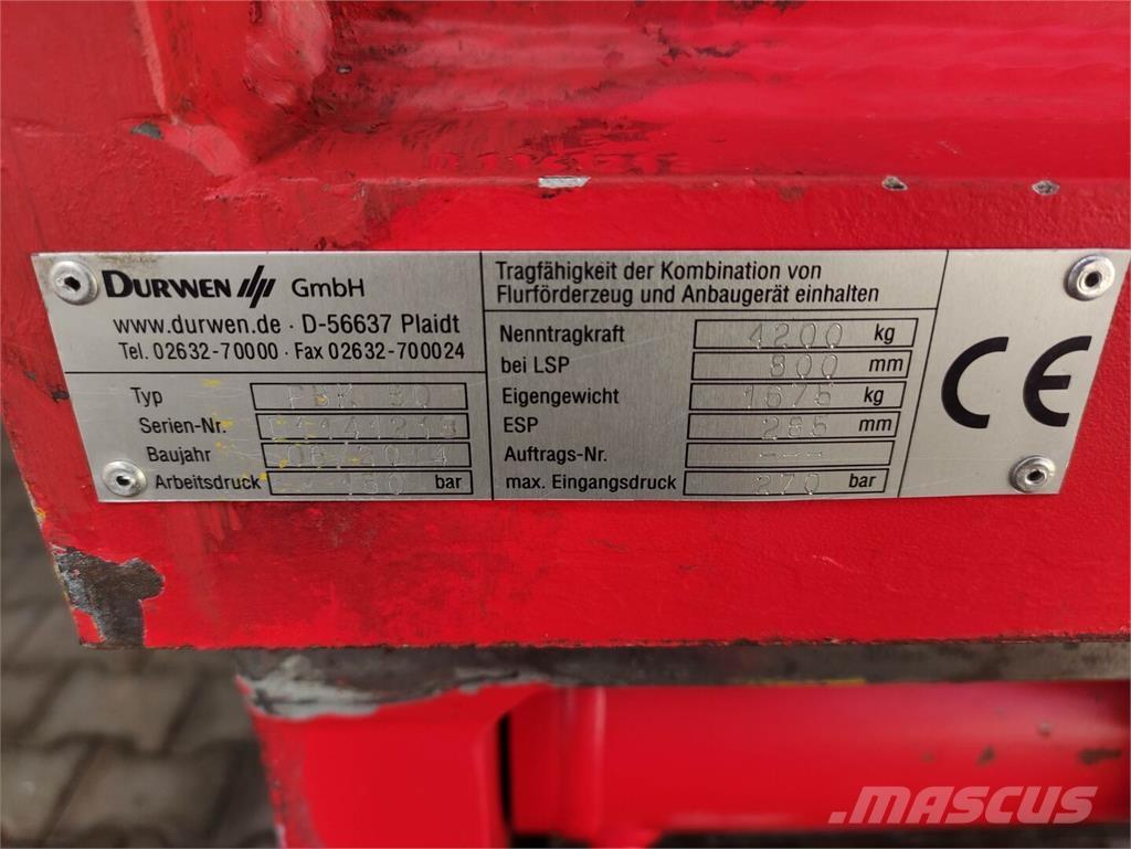 Durwen PBK 80 Pritege za bale