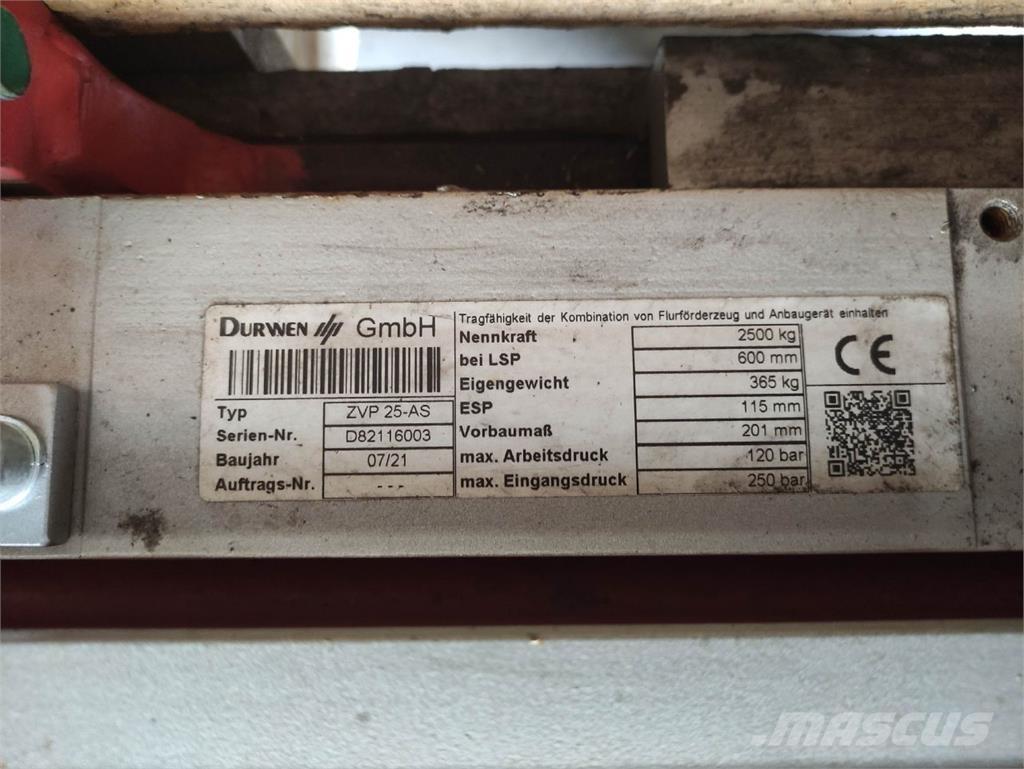 Durwen ZVP25-AS Pritege za bale