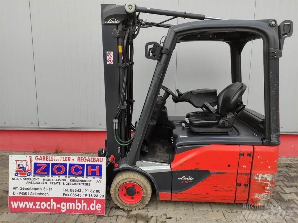 Linde E16-02-386-EVO Električni viljuškari