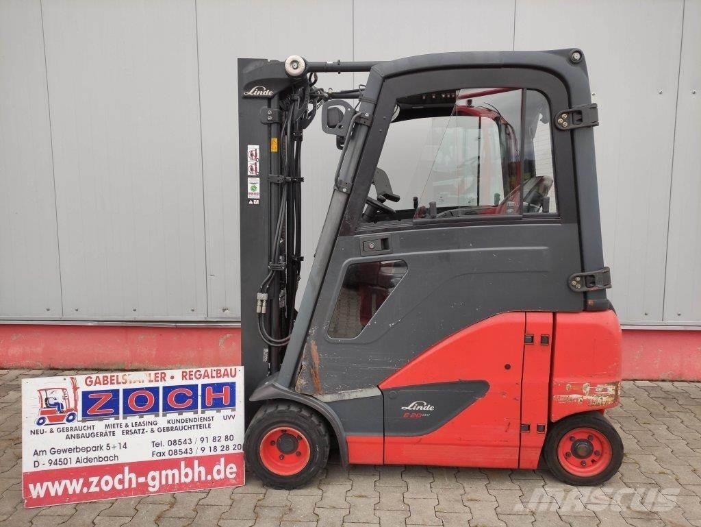 Linde E20PH-02-386 EVO Električni viljuškari