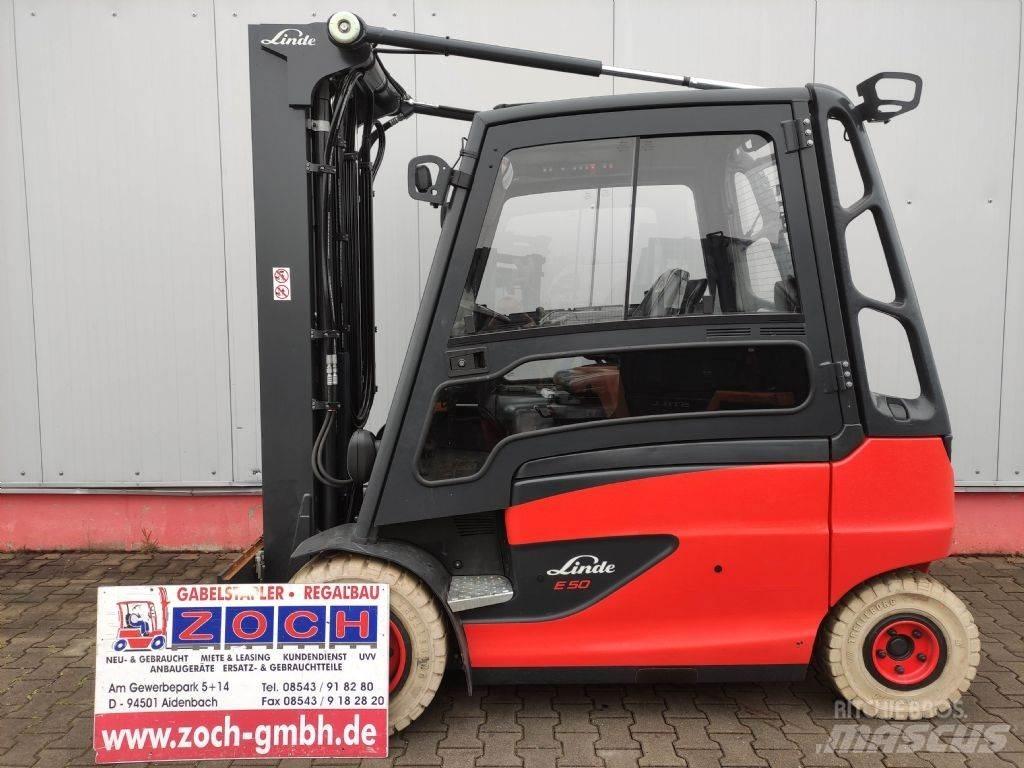 Linde E50HL-01-388 Električni viljuškari