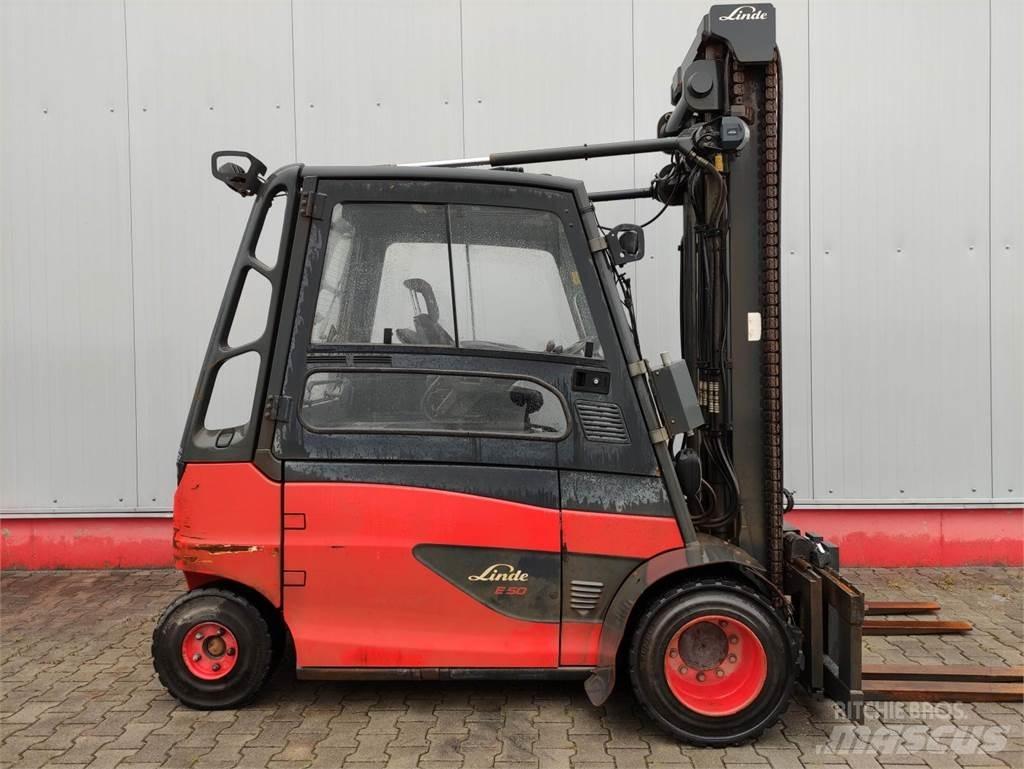 Linde E50HL-01-388 Električni viljuškari