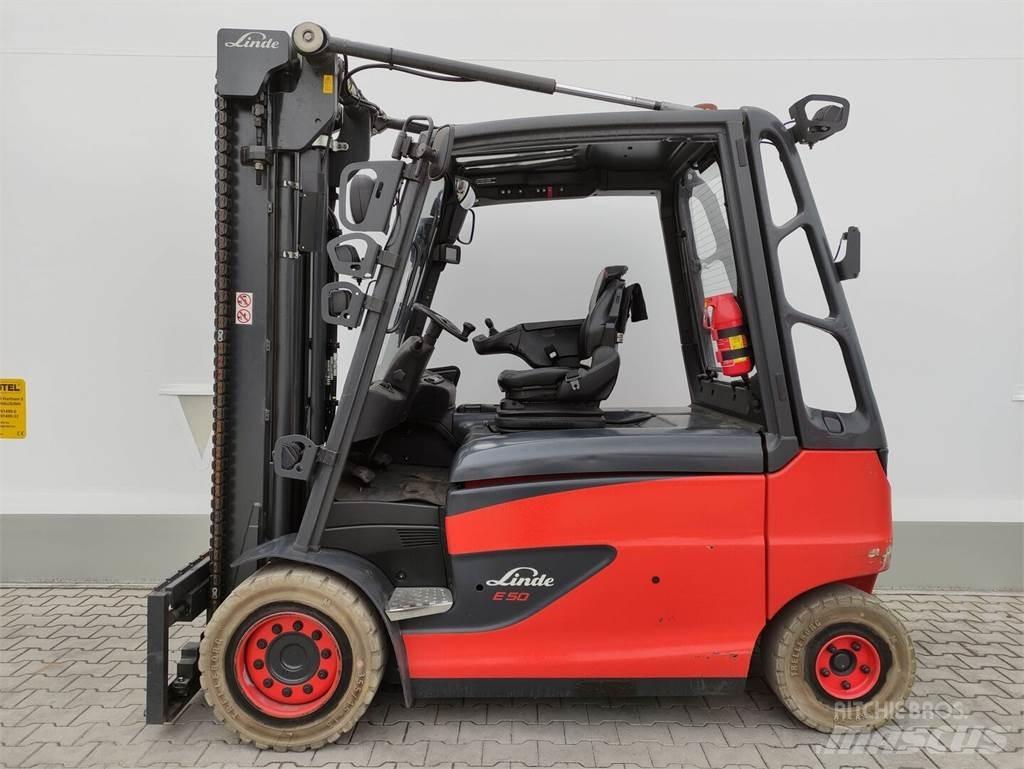 Linde E50HL-01-388 Električni viljuškari