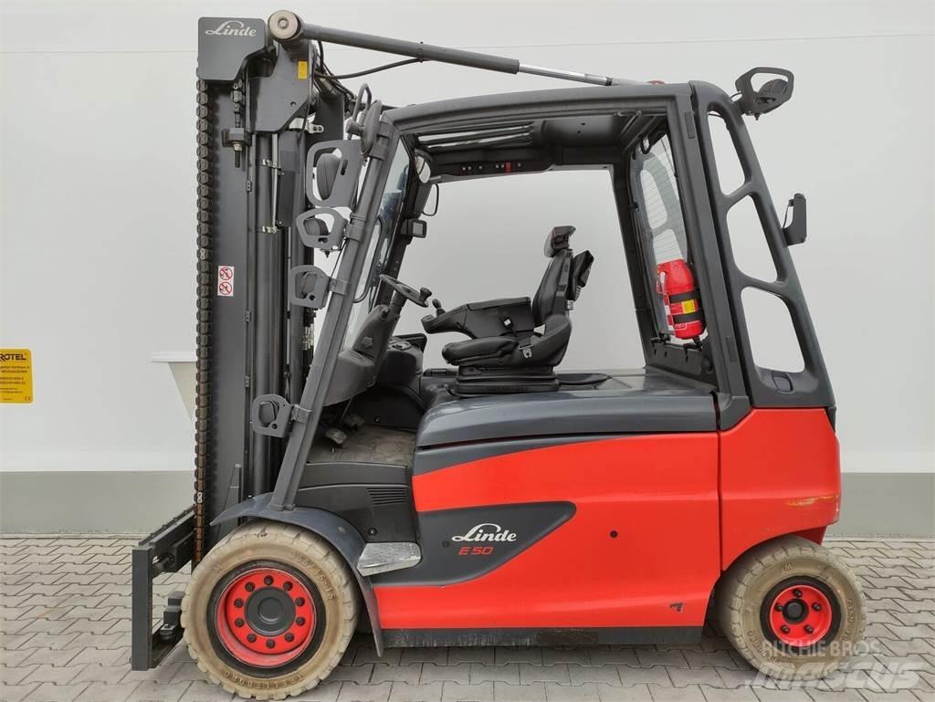 Linde E50HL-01-388 Električni viljuškari
