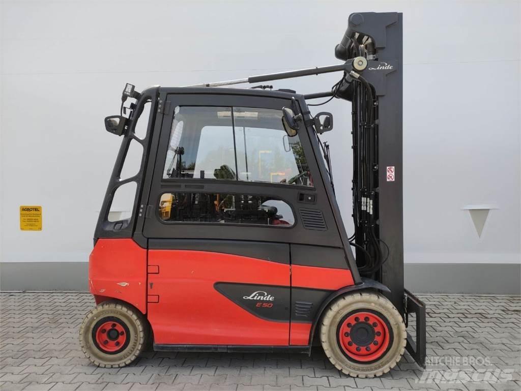 Linde E50HL-01/600-388 Električni viljuškari
