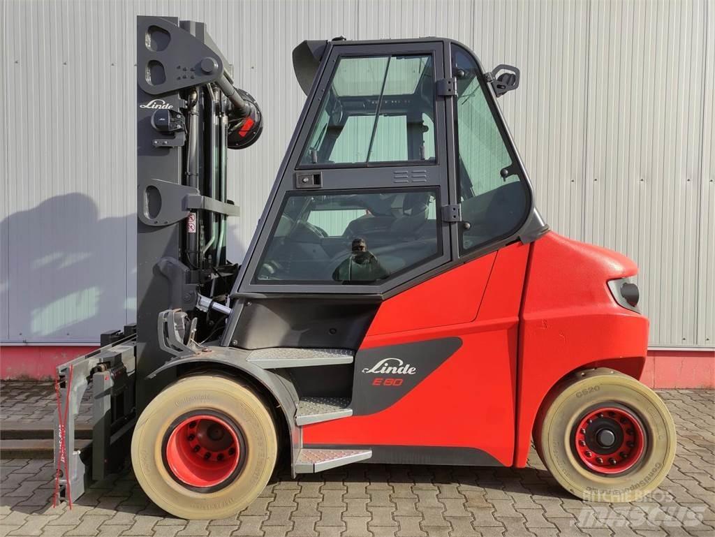 Linde E80-01-127 Električni viljuškari