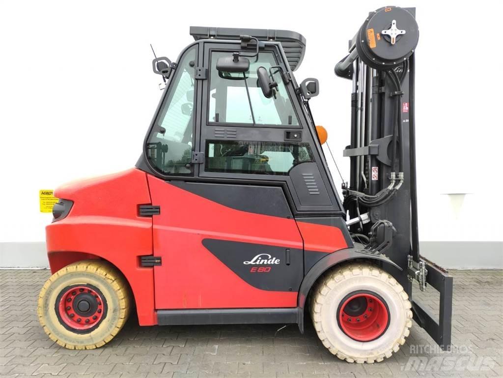 Linde E80-01/900 Električni viljuškari